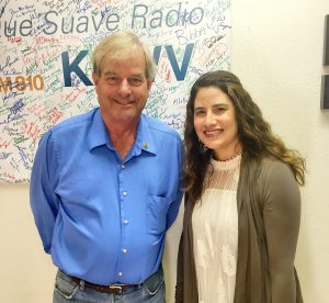 Andy Otto (Santa Fe Watershed Association) and Christine Chavez (City's Water Conservation Office)